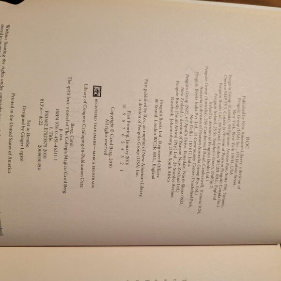 Carol Berg Book Set Collegia Magica Book 1, 2, 3 - Picture 9 of 14